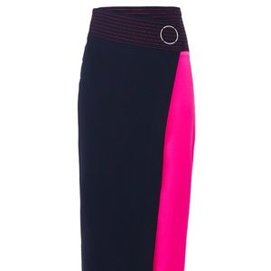 Tanya Taylor Samra Colorblock Skirt Size 4
